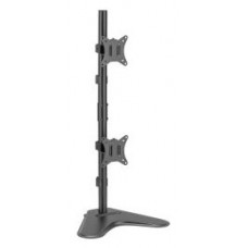 SOPORTE DE MESA CON BASE EQUIP 650128 PARA 2 PANTALLAS en Huesoi