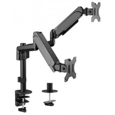 SOPORTE DE MESA EQUIP 650133 PARA 2 PANTALLAS 17" en Huesoi