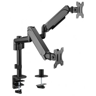 SOPORTE DE MESA EQUIP 650133 PARA 2 PANTALLAS 17" en Huesoi
