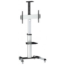 SOPORTE DE SUELO CON RUEDAS EQUIP PARA PANTALLA en Huesoi