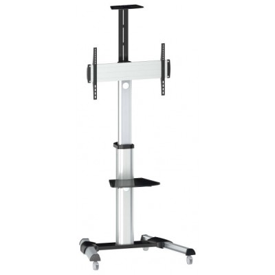 SOPORTE DE SUELO CON RUEDAS EQUIP PARA PANTALLA en Huesoi