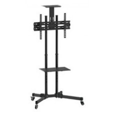 SOPORTE DE SUELO CON RUEDAS EQUIP PARA PANTALLA en Huesoi