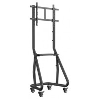 SOPORTE DE SUELO CON RUEDAS EQUIP PARA PANTALLA en Huesoi