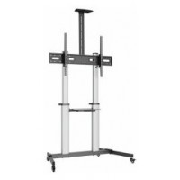 SOPORTE DE SUELO CON RUEDAS EQUIP PARA PANTALLAS en Huesoi