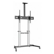 SOPORTE DE SUELO CON RUEDAS EQUIP PARA PANTALLAS en Huesoi