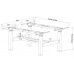 MESA ELECTRICA ERGONOMICA DOBLE "CARA A en Huesoi