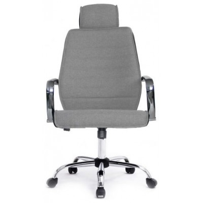 SILLA DE OFICINA EQUIP RESPALDO MEDIO COLOR GRIS en Huesoi