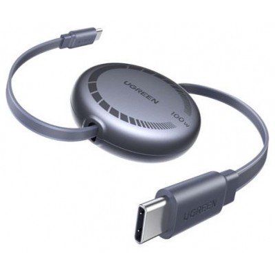 UGREEN USB-C TO USB-C PD FAST CHARGING RETRACTABLE CABLE 100W MAX 1M (Espera 4 dias) en Huesoi