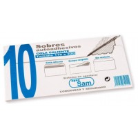 PAQUETES DE 10 SOBRES OPEN TAMAÑO 110X220  90 GRS. SAM 664912 (Espera 4 dias) en Huesoi