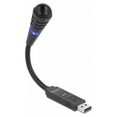 Delock Micrófono USB con botón silencio en Huesoi