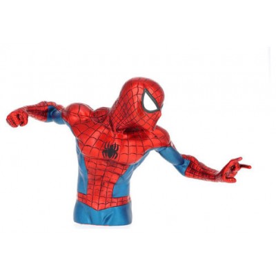 HUCHA BUSTO SPIDER MAN PX VERSIÓN METÁLICA 20 CM MONOGRAM REDSTRING 67963 (Espera 4 dias) en Huesoi