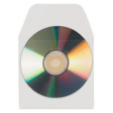 PACK DE 10 FUNDAS CD-DVD PP TRANSPARENTE AUTOADHESIVAS CON SOLAPA 3L 6832-10 (Espera 4 dias) en Huesoi
