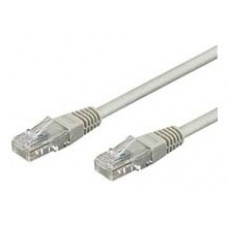 Cable de red gris de pares trenzados, en categoria 6 en Huesoi