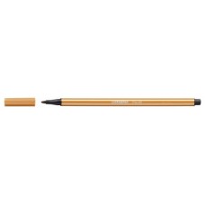 ROTULADOR PUNTA FIBRA MEDIA 1MM. PEN 68 OCRE OSCURO STABILO 68/89 (MIN10) (Espera 4 dias) en Huesoi