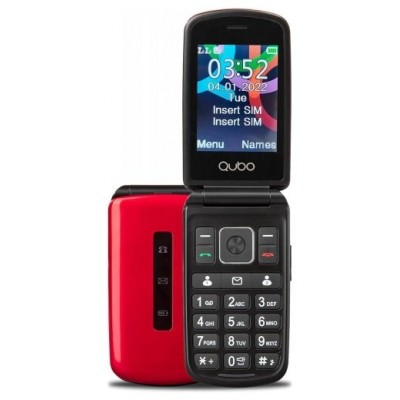 Qubo - Telefono Qubo P210NW RD 2,8" Rojo SOS en Huesoi