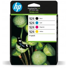 HP 924 PACK 4 COLORES CMYK en Huesoi