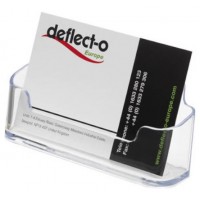 Deflecto Visitenkartenhalter 70101 max. 50 Karten acollador de tarjeta Poliéster Transparente (Espera 4 dias) en Huesoi