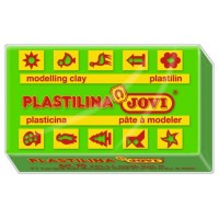 CAJA 30 PASTILLAS PLASTILINA 50 G - VERDE CLARO JOVI 7010 (Espera 4 dias) en Huesoi