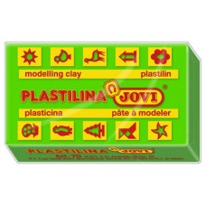 CAJA 30 PASTILLAS PLASTILINA 50 G - VERDE CLARO JOVI 7010 (Espera 4 dias) en Huesoi