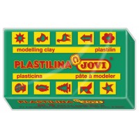 CAJA 30 PASTILLAS PLASTILINA 50 G - VERDE OSCURO JOVI 7011 (Espera 4 dias) en Huesoi