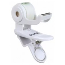DISPENSADOR PORTARROLLOS CLIP&TWIST C19 BLANCO CON ROLLO CINTA INVISIBLE 19MM X 8,89M MAGIC C19-CLIP-WH-EMEA SCOTH 7012754545 (Espera 4 dias) en Huesoi