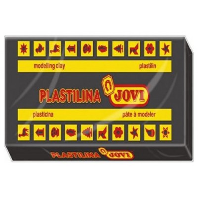 CAJA 30 PASTILLAS PLASTILINA 50 G - NEGRO JOVI 7015 (Espera 4 dias) en Huesoi