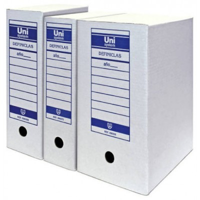 ARCHIVO DEFINITIVO CARTON DEFINICLAS FOLIO PROLONGADO UNISYSTEM DEFINICLAS 70906770 (MIN50) (Espera 4 dias) en Huesoi