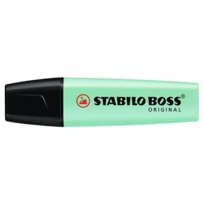 MARCADOR.FLUORESCENTE BOSS TRAZO 2/5MM. VERDE PASTEL STABILO 70/116 (MIN10) (Espera 4 dias) en Huesoi