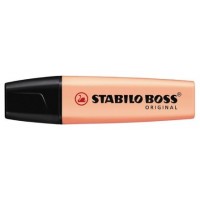 MARCADOR.FLUORESCENTE BOSS TRAZO 2/5MM. MELOCOTON PASTEL STABILO 70/126 (MIN10) (Espera 4 dias) en Huesoi