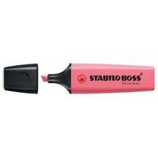 MARCADOR FLUORESCENTE BOSS PASTEL ROSA CEREZO EN FLOR STABILO 70/150 (MIN10) (Espera 4 dias) en Huesoi