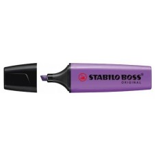 MARCADOR FLUORESCENTE BOSS ORIGINAL TRAZO 2/5MM. VIOLETA STABILO 70/55 (MIN10) (Espera 4 dias) en Huesoi