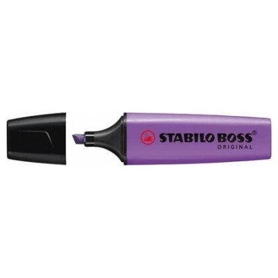 MARCADOR FLUORESCENTE BOSS ORIGINAL TRAZO 2/5MM. VIOLETA STABILO 70/55 (MIN10) (Espera 4 dias) en Huesoi