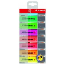 ESTUCHE 8 MARCADORES FLUORESCENTES BOSS TRAZO 2/5MM. SURTIDOS STABILO 70/8 (Espera 4 dias) en Huesoi