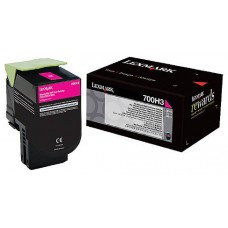 LEXMARK 700H3 Toner Magenta Alto Rendimiento en Huesoi