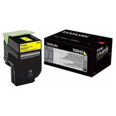 LEXMARK 700H4 Toner Amarillo Alto Rendimiento en Huesoi