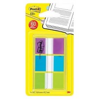 BLISTER DISPENSADOR 60 MARCADORES INDEX 25,4X43,2MM AZUL/VERDE/VIOLETACOLORES SURTIDOS 680-PBG POST-IT 7100019102 (Espera 4 dias) en Huesoi