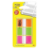 BLISTER DISPENSADOR 60 MARCADORES INDEX 25,4X43,2MM NARANJA/ROSA/VERDE 680-ROYN POST-IT 7100102571 (Espera 4 dias) en Huesoi