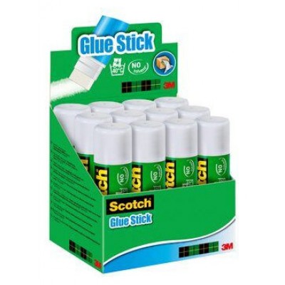 EXPOSITOR 12 BARRAS ADHESIVO PERMANENTE 40G 6240DN SCOTH 7100115359 (Espera 4 dias) en Huesoi