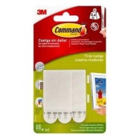 BLISTER TIRAS ADHESIVAS MEDIANAS PARA CUADROS HASTA 5,4KG COMMAND 17201 3M 7100127044 (Espera 4 dias) en Huesoi