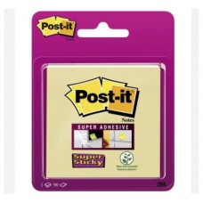 BLISTER BLOC 90 HOJAS NOTAS ADHESIVAS 76X76MM SUPER STICKY CANARY YELLOW 6920SS-CY-EU POST-IT 7100172338 (Espera 4 dias) en Huesoi