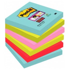 PACK 6 BLOCS 90 HOJAS NOTAS ADHESIVAS 76X76MM SUPER STICKY COLECCIÓN COSMIC 654-6SS-COS POST-IT 7100263206 (Espera 4 dias) en Huesoi