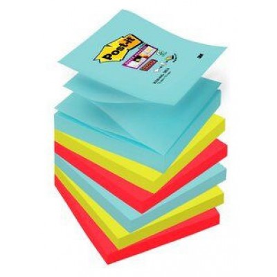 PACK 6 BLOCS 90 HOJAS Z-NOTES ADHESIVAS 76X76MM SUPER STICKY COLECCIÓN COSMIC R330-6SS-COS POST-IT 7100263209 (Espera 4 dias) en Huesoi