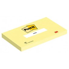 PACK 12 BLOCS 100 HOJAS NOTAS ADHESIVAS 76X127MM CANARY YELLOW CAJA CARTÓN 655 POST-IT 7100290165 (Espera 4 dias) en Huesoi