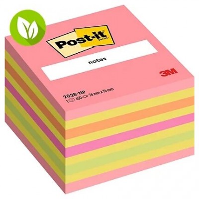 PACK 6 BLOCS 450 HOJAS NOTAS ADHESIVAS 76X76MM COLORES SURTIDOS 2028-OCPPX6 POST-IT 7100321804 (Espera 4 dias) en Huesoi