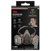 KIT MASCARILLA RESPIRADORA CON FILTROS REEMPLAZABLES 6002KIT-1 A2P2 3M 71030129 (Espera 4 dias) en Huesoi