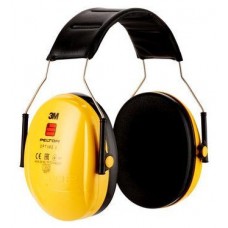 CASCOS OREJERAS ACOLCHADAS  CON DIADEMA PROTECCION AUDITIVA PELTOR OPTIME H510A-1 SNR-27DB AMARILLO 3M 7100334982 (Espera 4 dias) en Huesoi