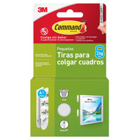 BLISTER TIRAS ADHESIVAS PEQUE&Ntilde;AS PARA CUADROS HASTA 1,8KG COMMAND 17202 3M 7100336859 (Espera 4 dias) en Huesoi