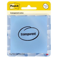 BLISTER 36 HOJAS NOTAS TRANSPARENTES 600-1TRSPB 73X73 MM AZUL PASTEL POST-IT 7100394509 (Espera 4 dias) en Huesoi