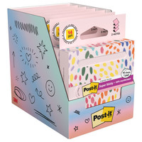 BLISTER DISPENSADOR 36 MARCADORES INDEX STRONG 25,4X38,1 MM 3 COLORES PASTEL AZUL/MORADO/VERDE 686-3COAST POST-IT 7100396576 (Espera 4 dias) en Huesoi