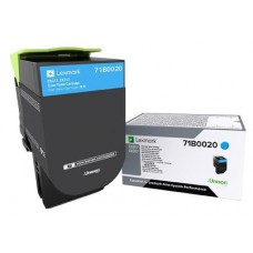 Lexmark CS/CX 317 Cartucho de toner cian en Huesoi